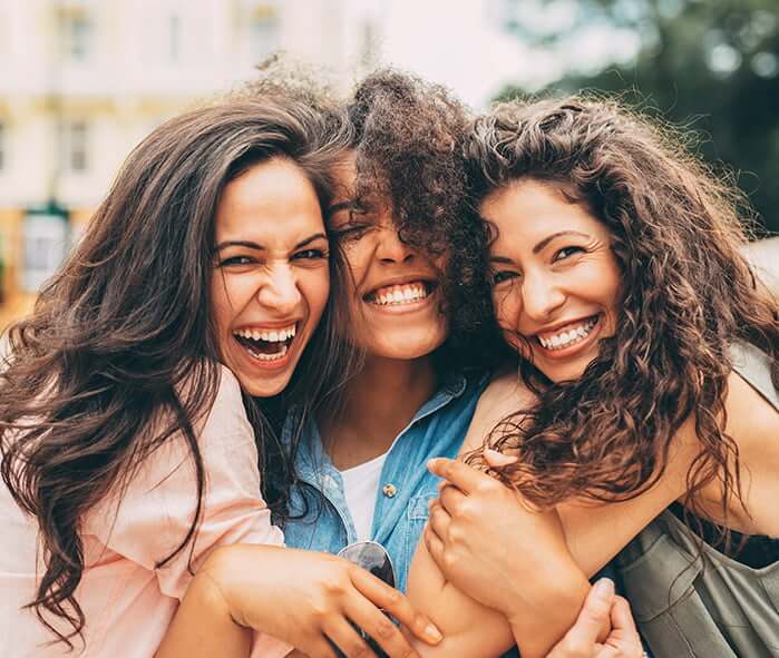 three female friends